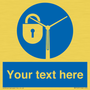 Custom mandatory lock rotor blades